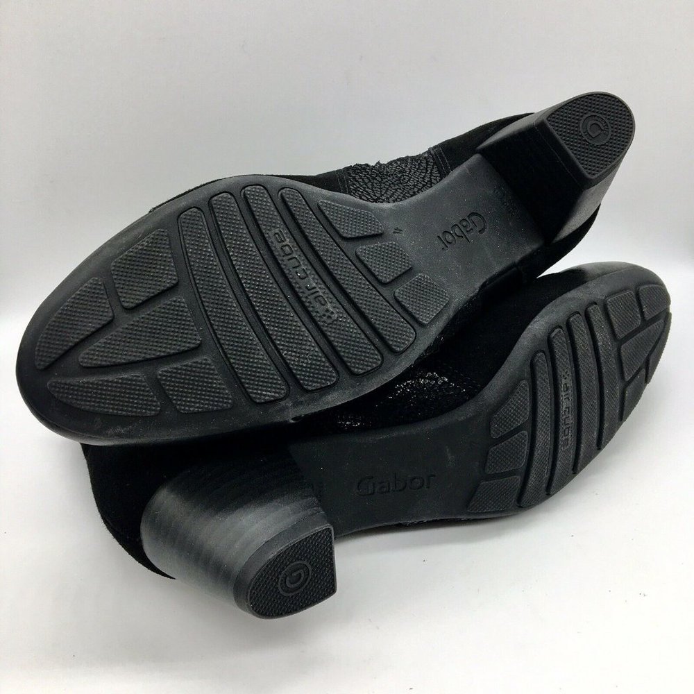 Gabor Classic Patchwork Leather Booties - Us 6/Uk… - image 8